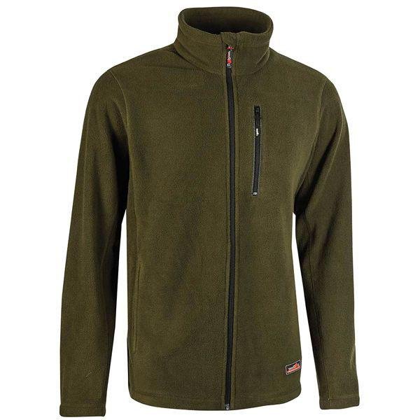 Felpa in pile Warm U-Power, verde scuro